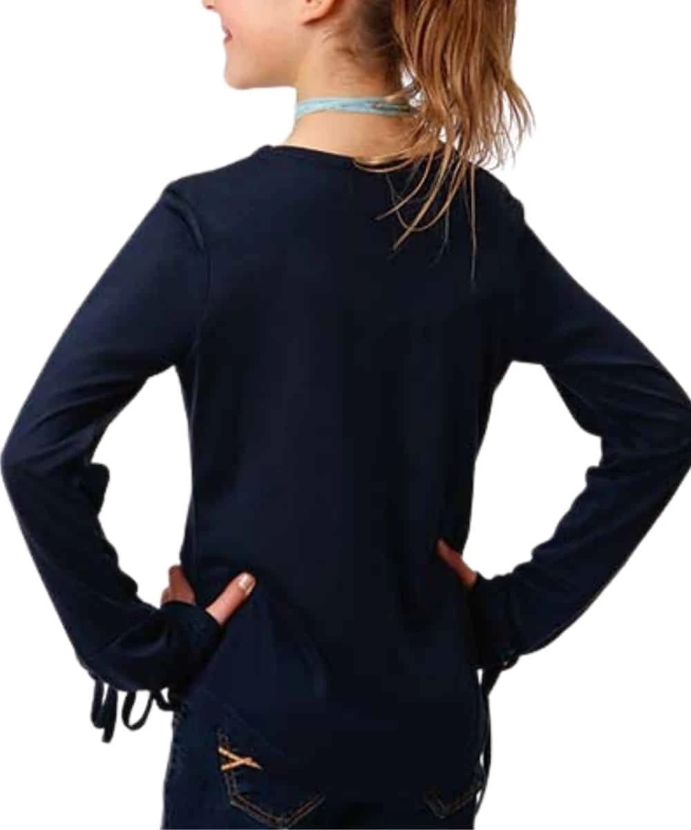 Roper Girls' Pony Tee - Image 2