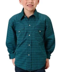 Roper Boys' Snap Shirt