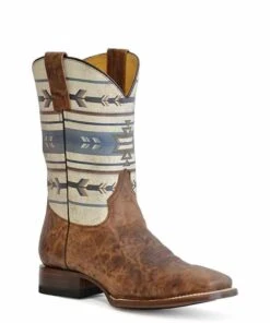 Roper Men's Cowboy Aztec Boot