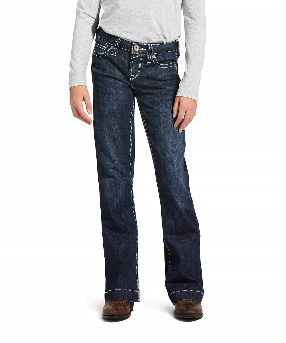 Ariat Girls' Ella Wide Leg Jean