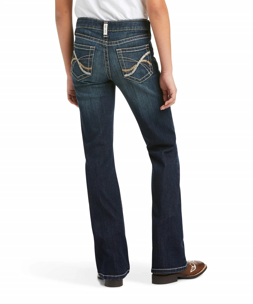Ariat Girls' R.E.A.L. Kylee Boot Cut Jean - Image 2