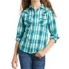 Ariat Girls' REAL Bayou Snap Shirt