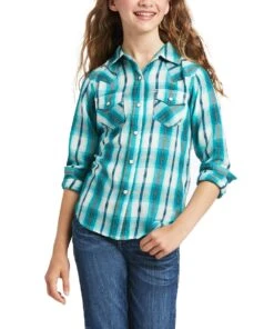 Ariat Girls' REAL Bayou Snap Shirt