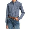 Ariat Boys' Kase Classic Fit Button Down Shirt