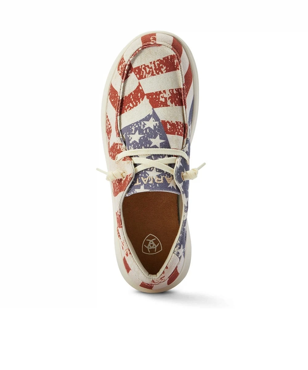 Ariat Women's Distressed Flag Hilo Shoe - Image 2