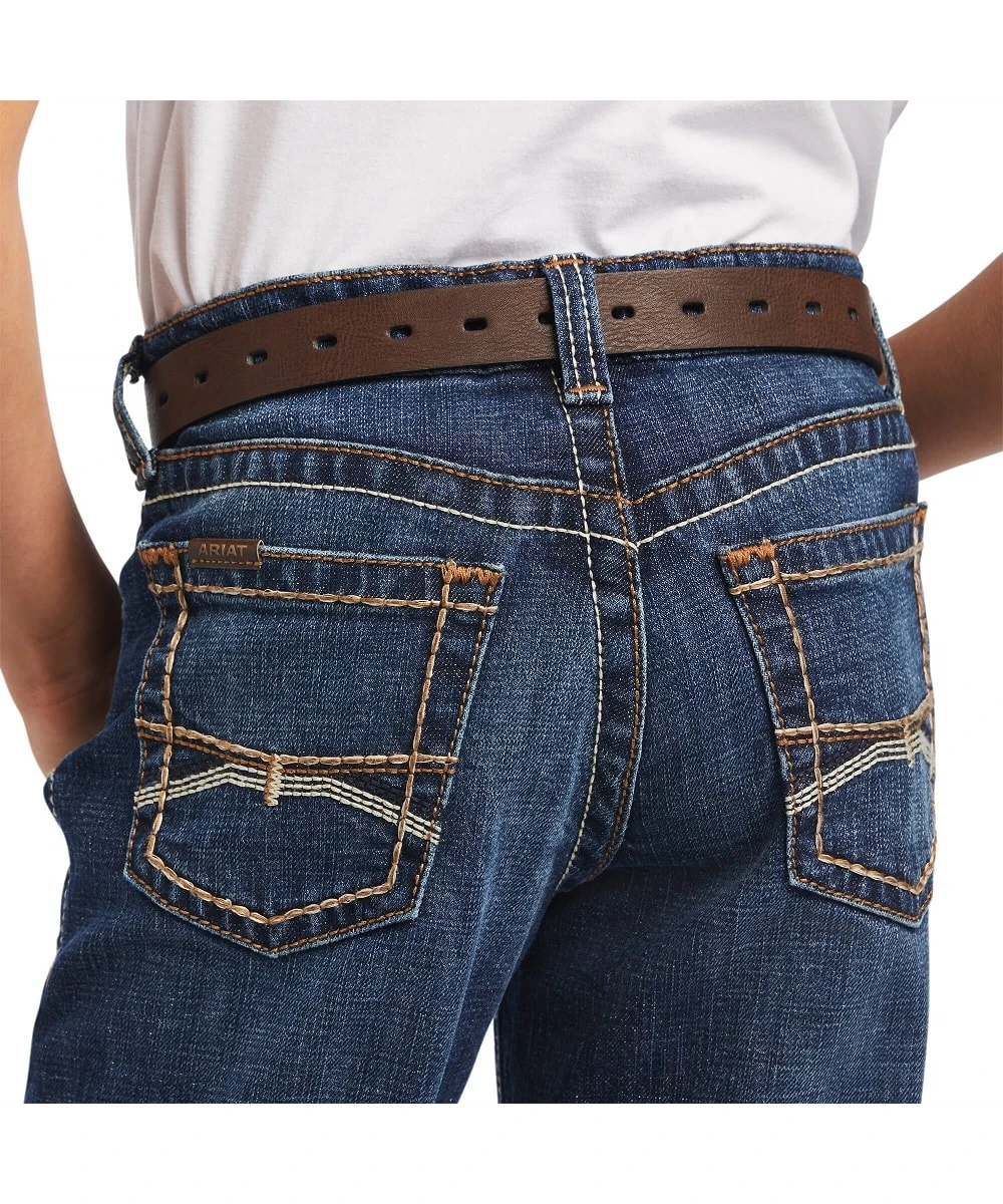 Ariat Boys' B4 Ramos Boot Cut Jean - Image 3