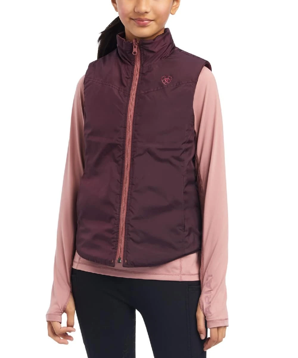 Ariat Girls' Bella Reversible Insulated Vest - Image 2
