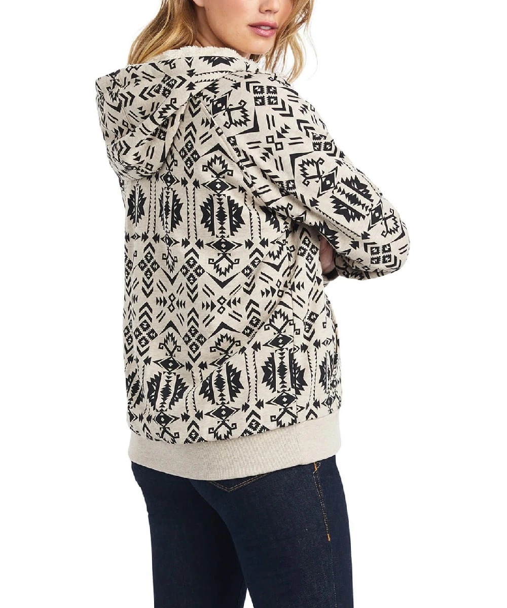 Ariat Women's REAL Sherpa Full Zip Hoodie - Image 2