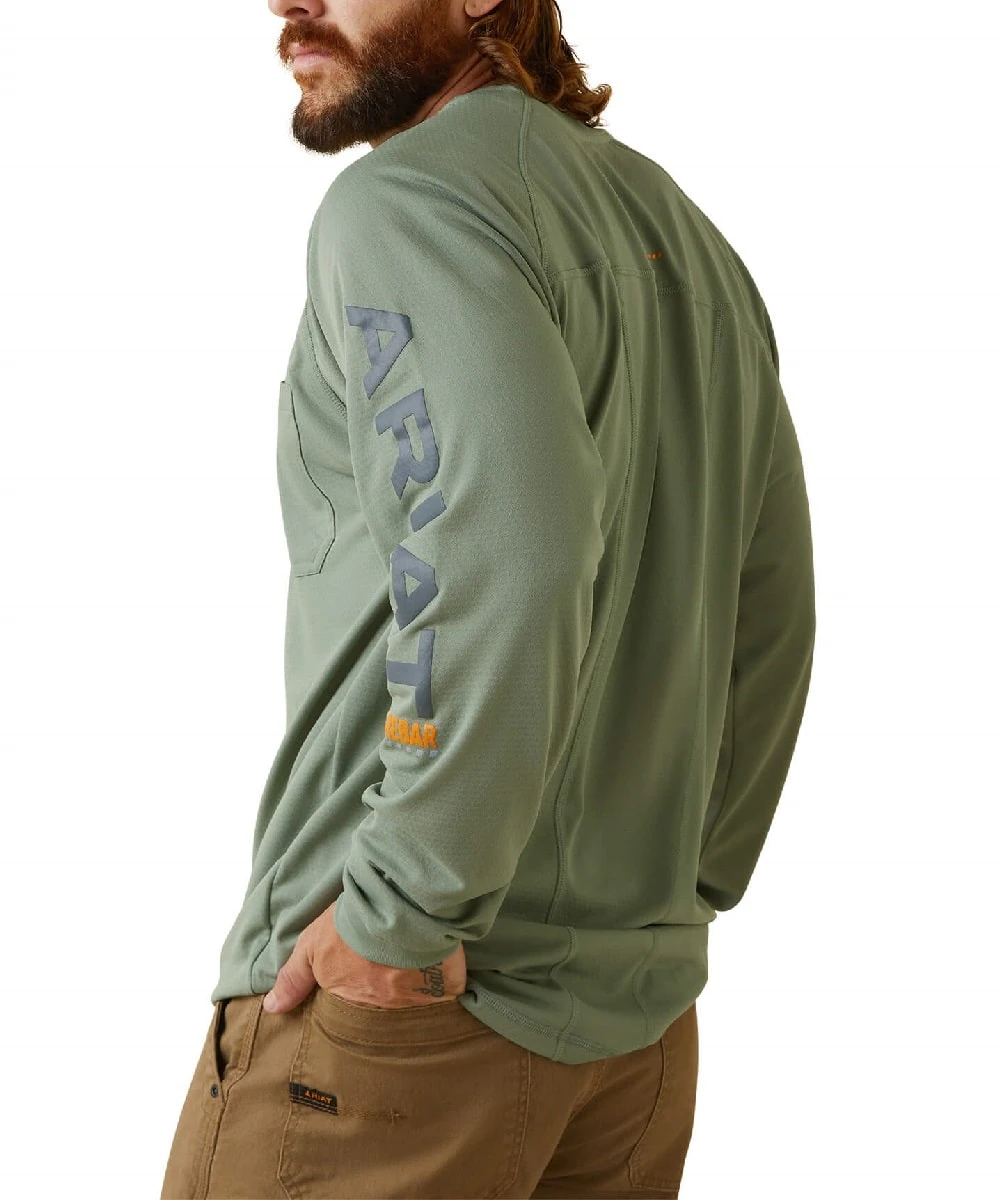 Ariat Men's Rebar Heat Fighter Tee - Image 2