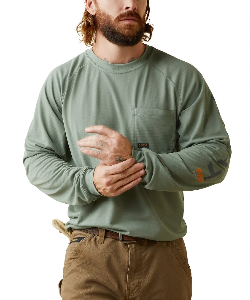 Ariat Men's Rebar Heat Fighter Tee