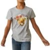 Ariat Girls' Highlander Rose Tee