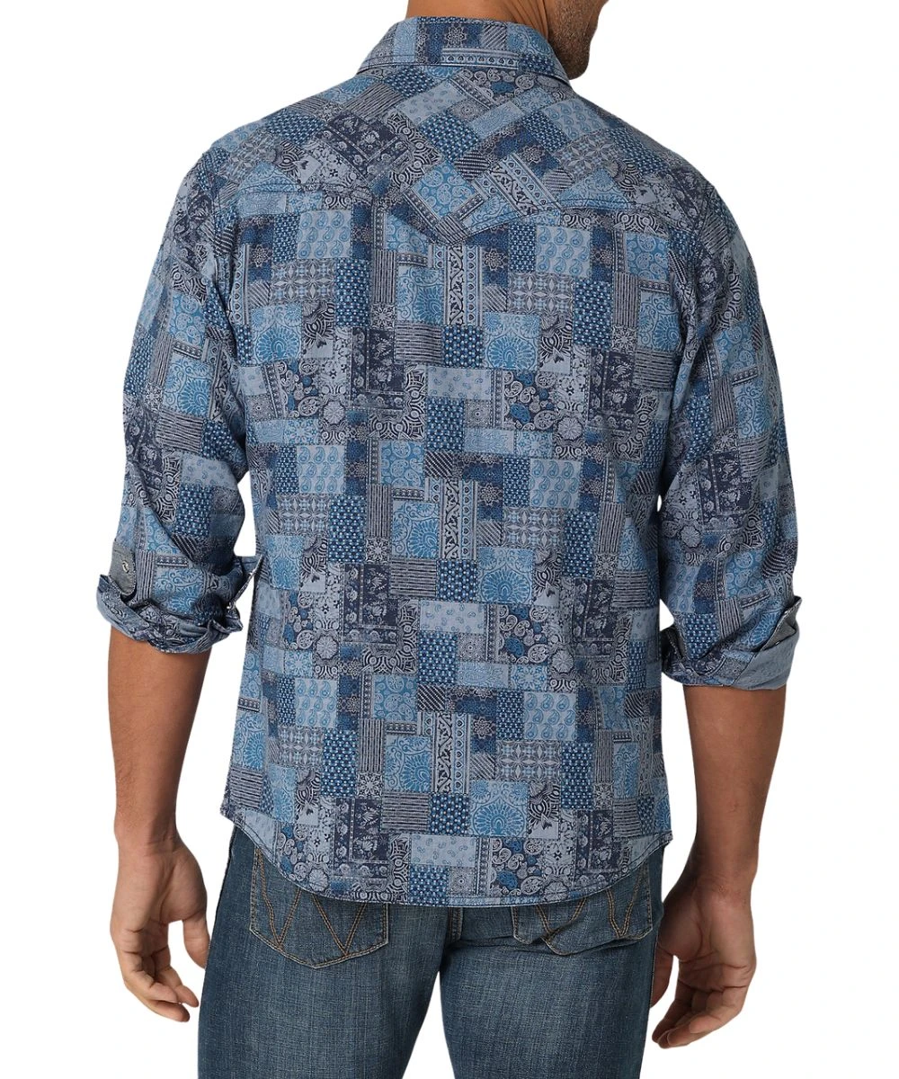 Wrangler Men's Western Snap Shirt - Image 2