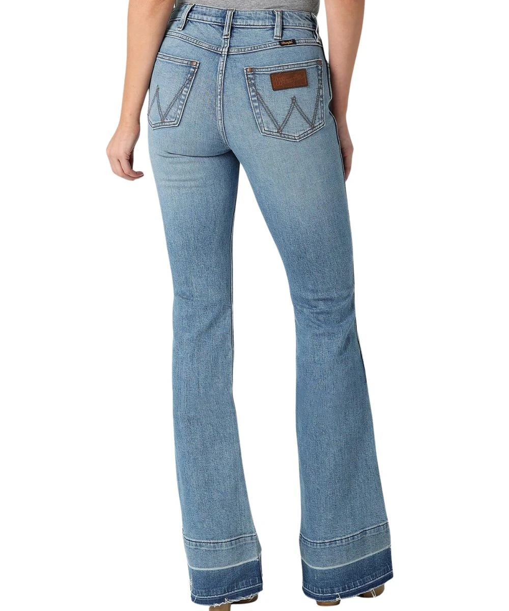 Wrangler Women's Retro Premium High Rise Trouser Jean - Image 2