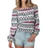 Wrangler Women's Retro Smocked Top