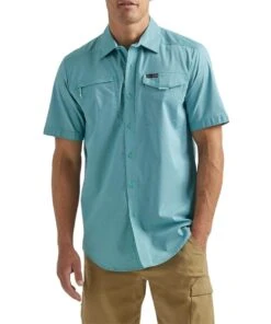 Wrangler Men's ATG Button Down Shirt