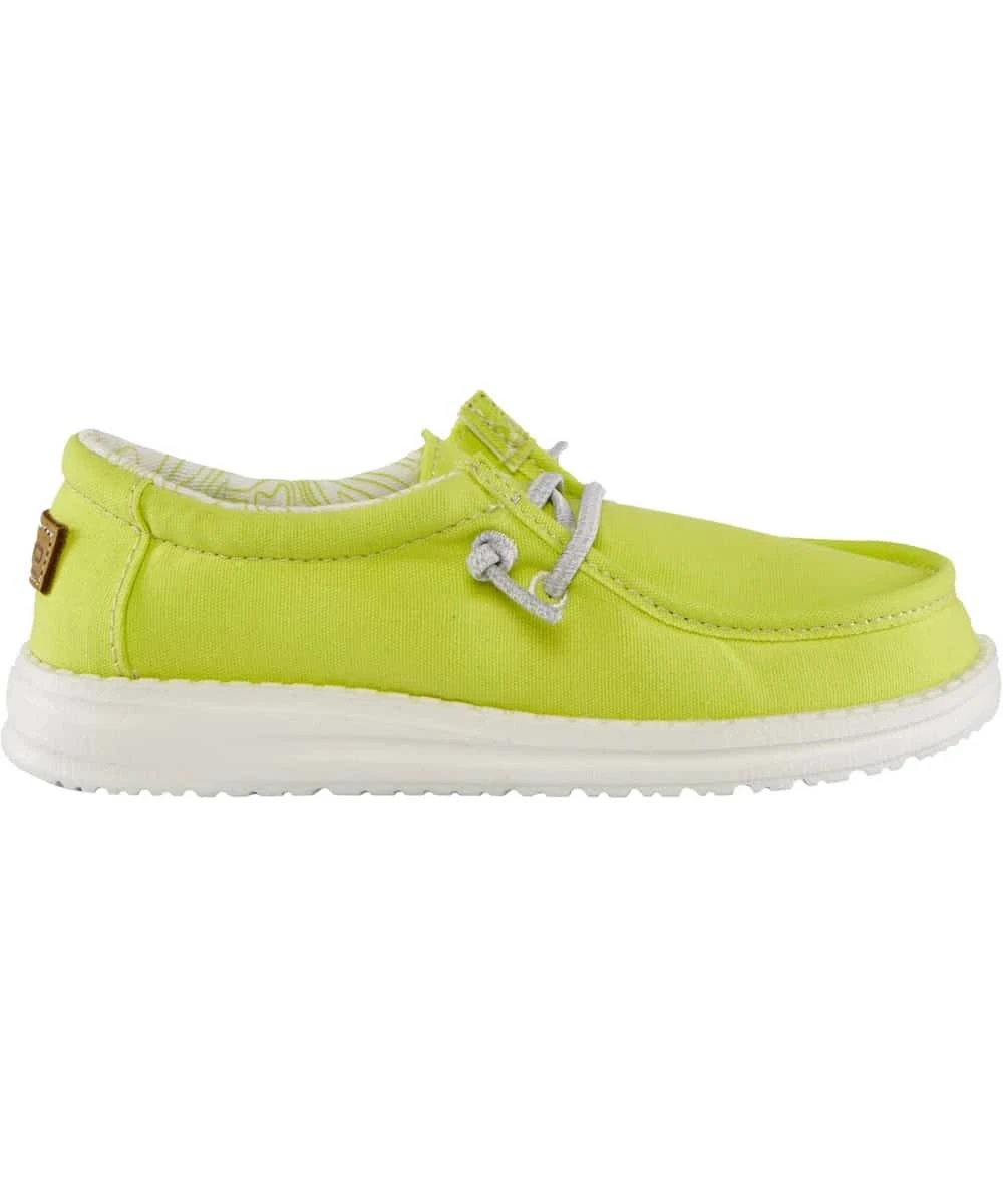 Hey Dude Youth Fresh Lime Wally Shoe - Image 2