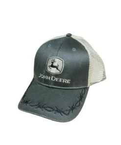 John Deere Oil Skin Cap