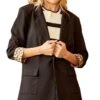 Savanna Jane Women's Woven Blazer