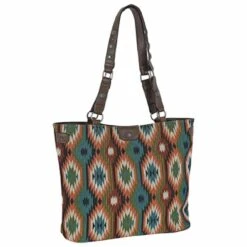Trenditions Women's Justin Aztec Jacquard Tote