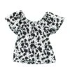 Cowgirl Hardware Girl's Cow Print Blouse