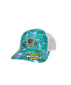 John Deere Girls' Toddler Animal & Tractors Cap