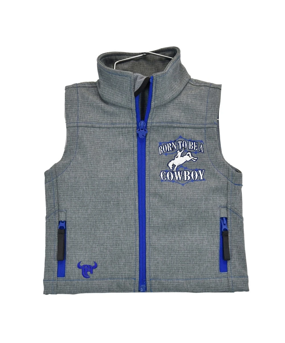Cowboy Hardware Infant/Toddler Boys' Born To Be A Cowboy Vest