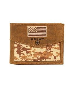 M&F Western Men's Ariat Digital Camo Bifold Wallet