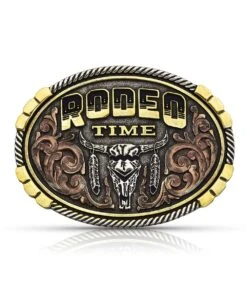 Montana Silversmiths Dale Brisby Rodeo Time Attitude Buckle
