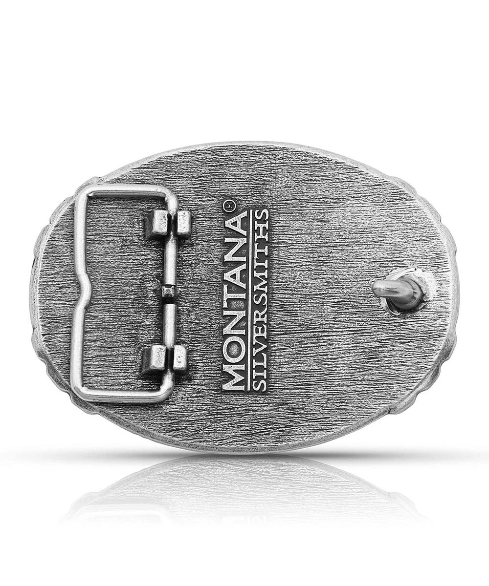 Montana Silversmiths Dale Brisby Rodeo Time Attitude Buckle - Image 2