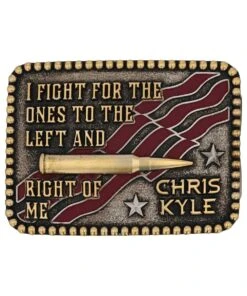 Montana Silversmiths Chris Kyle Attitude Buckle