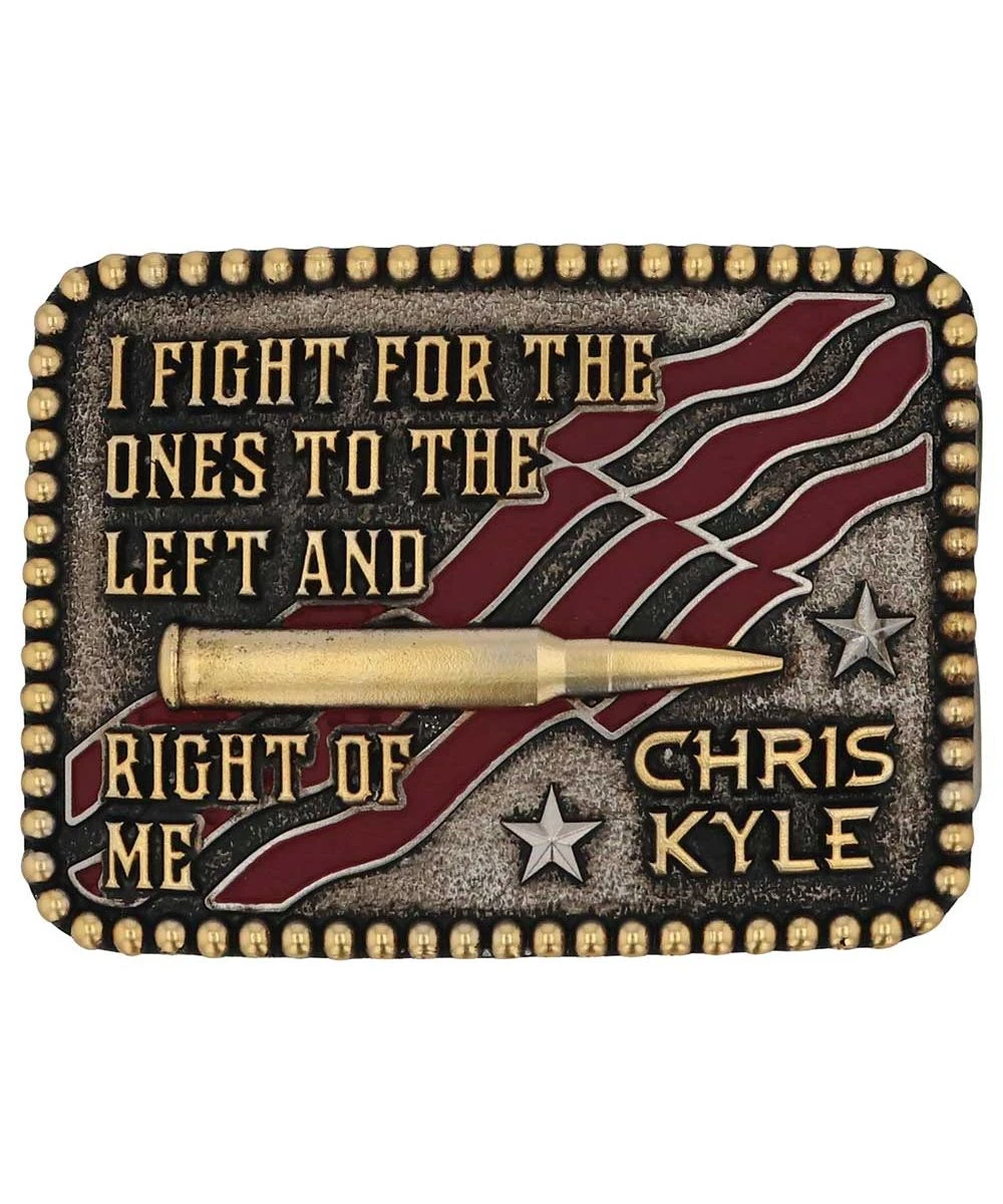 Montana Silversmiths Chris Kyle Attitude Buckle