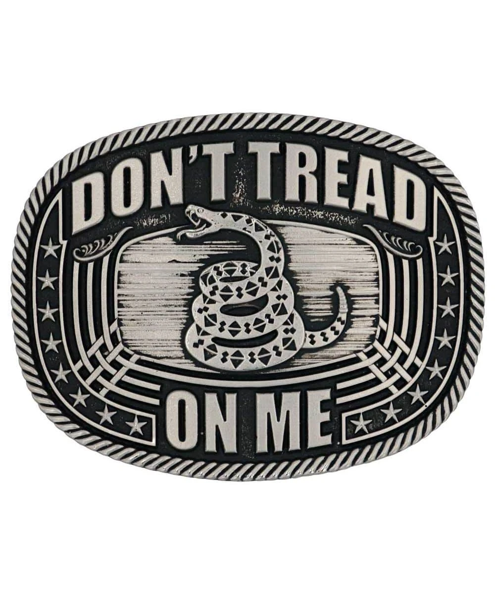 Montana Silversmiths Don't Tread On Me Attitude Buckle