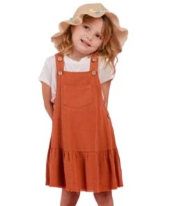 Oddi Girls' Overall Dress