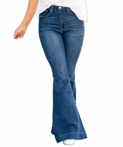 Kancan Women's Camden High Rise Super Flare Jean