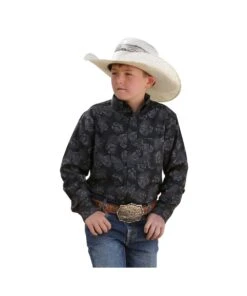 Cinch Boys' Arena Flex Button Down Shirt