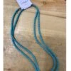 West & Co. Women's Long Turquoise Bead Necklace