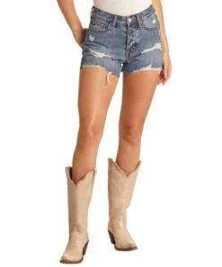 Rock & Roll Cowgirl Women's Denim Shorts