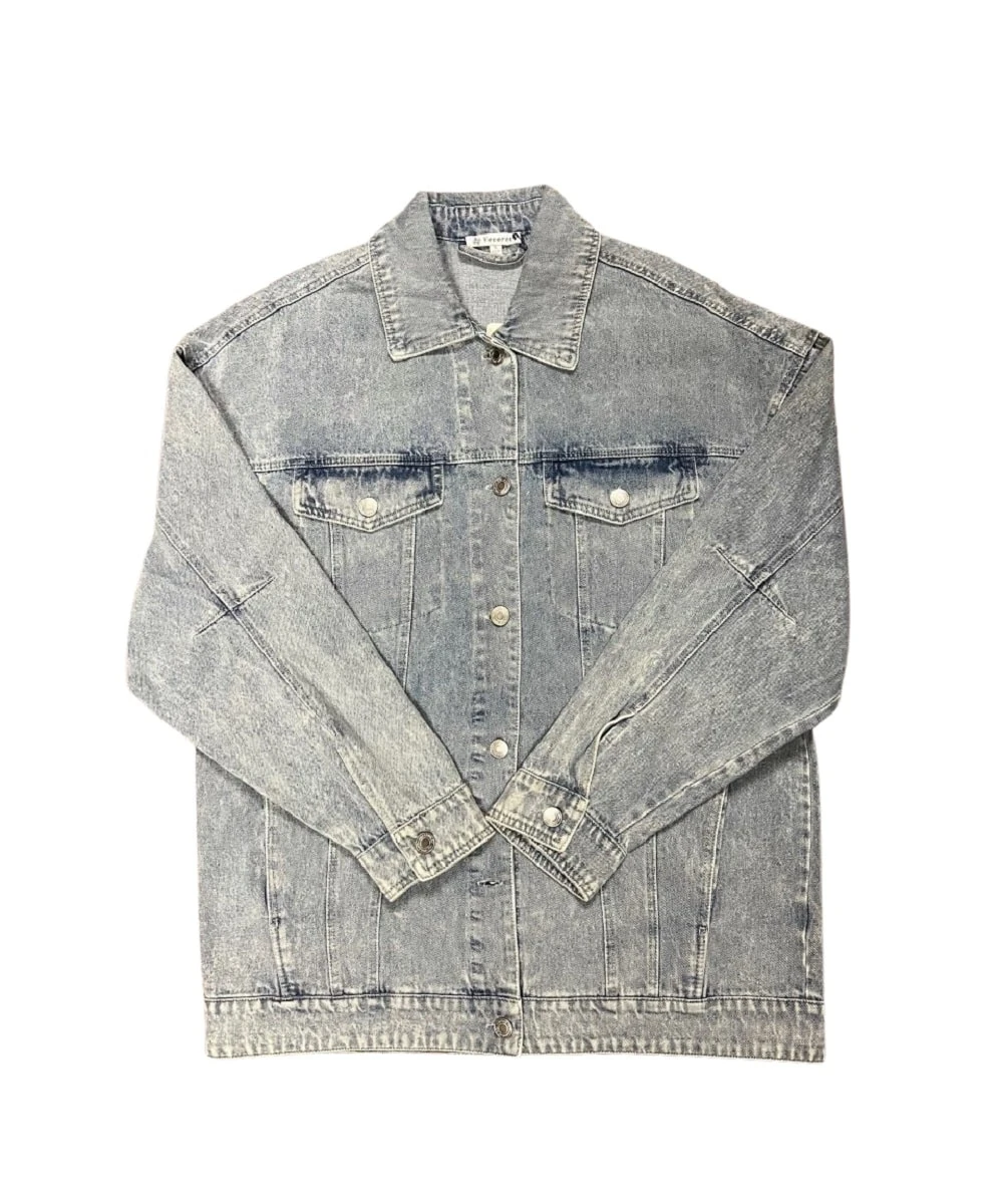 Veveret Women's Oversized Denim Jacket