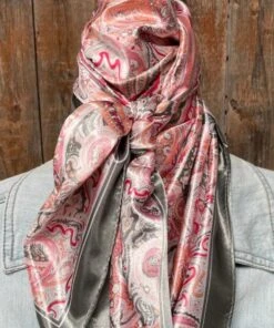 Rodeo Drive Abstract Paisley Wild Rag