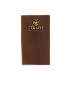 M&F Western Men's Ariat Inlay Logo Rodeo Wallet
