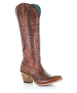Corral Women's Cognac Embroidered Boot