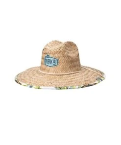 Dorfman Pacific Lifeguard Whispering Palm Straw Hat