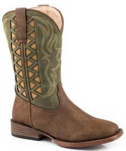 Roper Little Kids' Askook Square Toe Boot