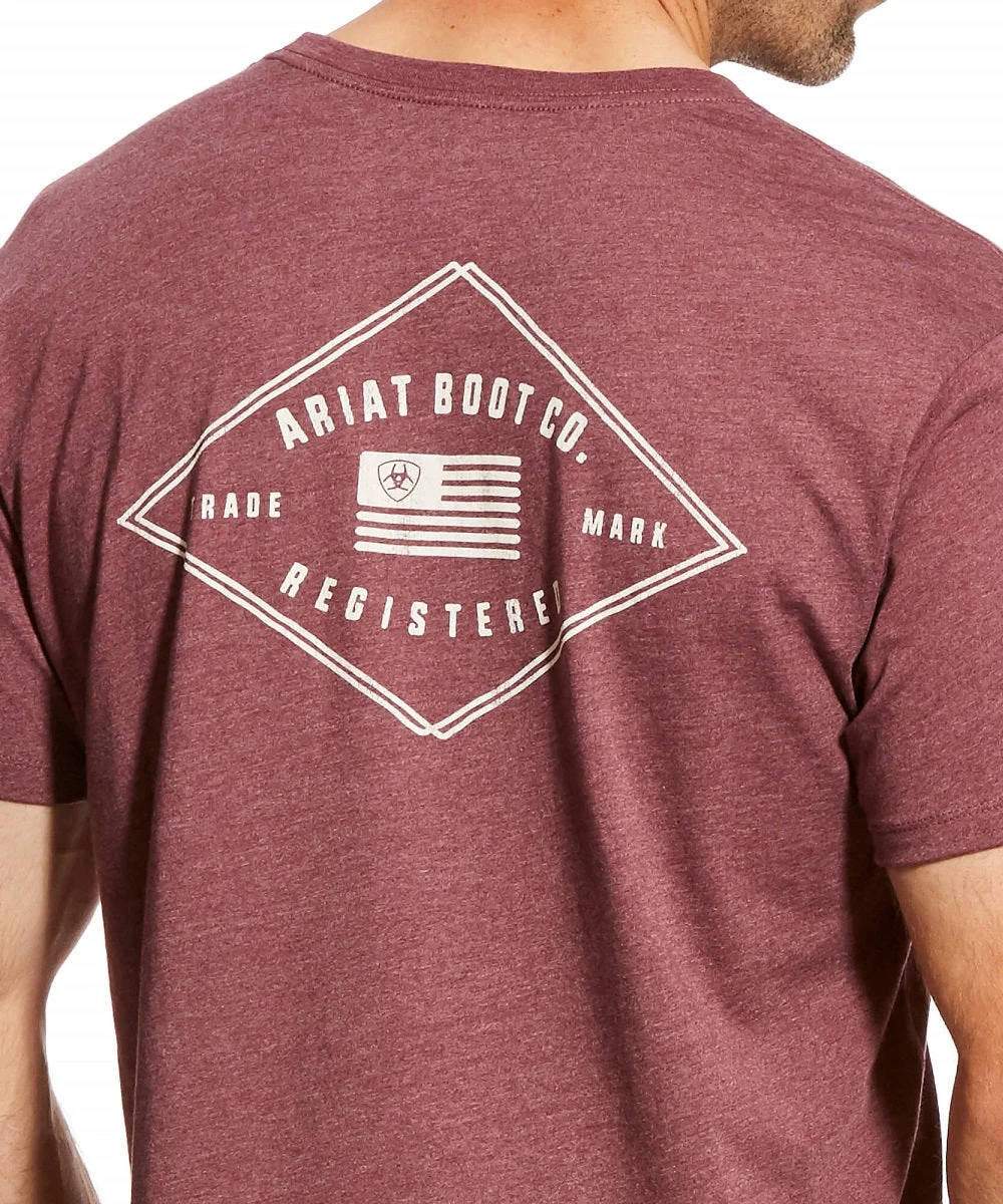 Ariat Men's US Registered Tee - Image 2