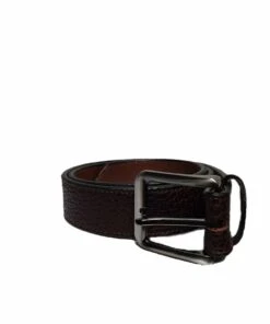 Gingerich Men's Bison Leather Belt