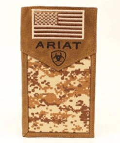 M&F Western Ariat Digital Camo Rodeo Wallet