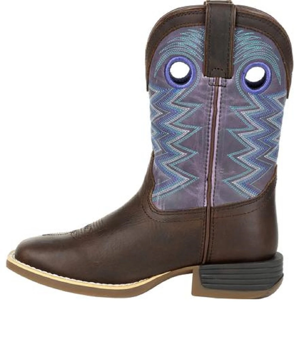 Durango Kids' Lil' Rebel Pro Little Kids' Amethyst Western Boot - Image 2