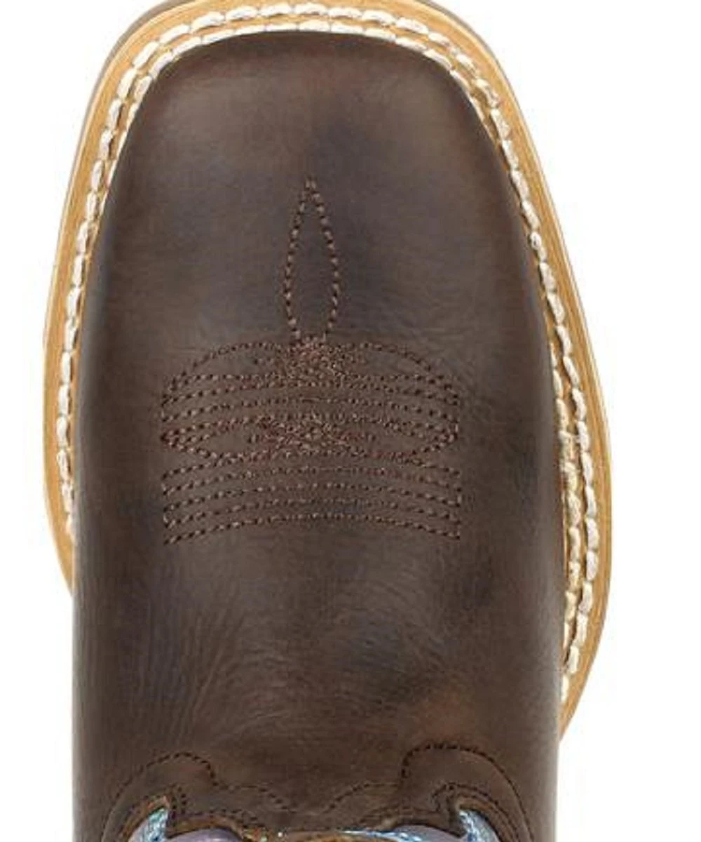 Durango Kids' Lil' Rebel Pro Little Kids' Amethyst Western Boot - Image 3