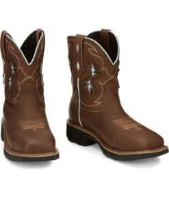 Justin Women's Chisel Nano Composite Toe Work Boot