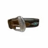 M&F Western Kids' Nocona Beaded Leather Belt